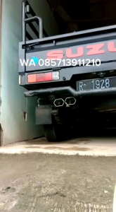 KNALPOT SUOS LUBANG DUA