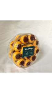 KUE KERING STRAWBERRY THUMBPRINT COOKIES PREMIUM SELAI STRAWBERRY ASLI ENAK FRESH HOMEMADE