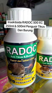 Insektisida RADOC 500 EC 250ml & 500ml Pengusir Tikus Dan Burung