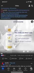 [SALE gốc 329k]Sữa Tắm Rửa Mặt Không Xà Phòng STANHOME All Purpose Shower Hương Yến Mạch Phù Hợp Mọi Loại Da 400ML