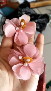 BUNGA ORGANZA 3D / BUNGA TEMPEL / 4cm