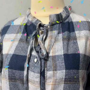 Kemeja korean bahan flanel (lengan 3/4)