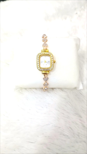 Titani.id Fa-1637  Korean style Jam tangan wanita rantai serut mewah Jam tangan Adjustable