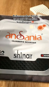 Ansania Segiempat Shinar Glamour Gliter 110cmx110cm