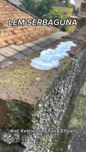 LEM ANTI BOCOR REMBES TRANSPARAN TAHAN AIR PELAPIS CAT SUPER KUAT 500gr