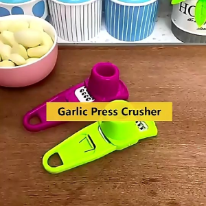 Multi-functional Garlic Press Cutter Grinding Tool Kitchen Gad Manual Chopper