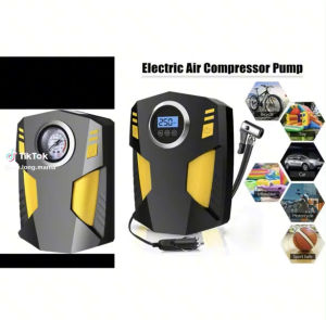 12V Portable Tire Inflator Digital Portable Car Tire Inflator Pump Air Compressor 150PSI Cars Bikes