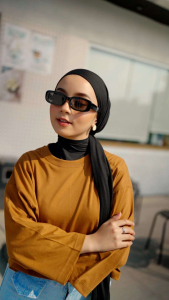 Manly Crop Top Basic Oversize Cotton Combed 30s Lengan Pendek