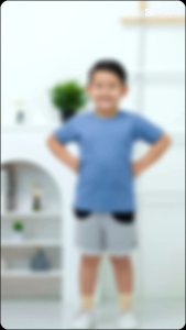 Manly Kaos Anak Polos 100% Premium Cotton Combed 30s Umur 4-12 tahun