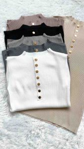 Atasan Tanktop Rajut Wanita / Sleeves Knit Wanita