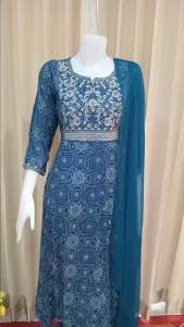 ✈️Anarkali kurta pant and dupatta set พรีเมี่ยมชุดอนากาลีนำเข้า สินค้าพร้อมส่ง