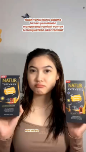 NATUR SHAMPOO GINGSENG 140 ML: Shampoo Anti Rontok