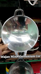 Wajan Kuali MINI Alumunium Cor Ukuran 7 8 9 10 / Wajan Mini / Wajan Poles / Wajan Kecil / Wajan Serabi / Wajan Kue Cucur / Wajan Batik / Wajan Telur Ceplok