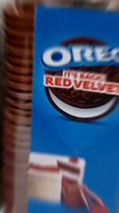 Oreo Red Velvet Its Back Cookies 800gr / Oreo Vanila Original Cookies 760gr Kemasan Toples