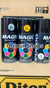 Pilok Pilox Pylox Cat Magic Paket 3 Kaleng Dark Yellow 131 Primer Grey 120 Clear 101 300Cc