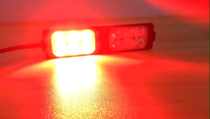 Lampu LED Kolong Plasma Flash 12 Mata Nyala Kedip Blitz Merah-Biru 12Volt