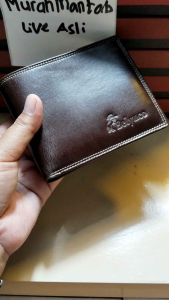 Dompet Kulit Pria Premium Full Kulit Sapi Tanpa sekat Kain Tanpa Risleting