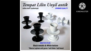 Tempat Lilin Antik Unyil Aluminium Vintage Candle Holder Lilin Kecil Wadah Lilin Pendek Candle Kaki Dian Gereja Modern Tempat Lilin Unyil Angsa Krawang Altar