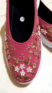 sporty shoes sol paylon putih anti slip karet anti licin casual women