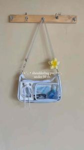 laurabag tas selempang transparant pvc tas konser