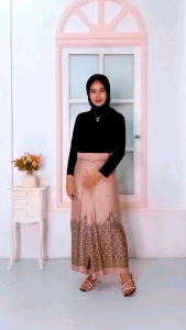 Paket Usaha 4 Pcs Sarung Santri Putri Motif Batik Muslim Kekinian