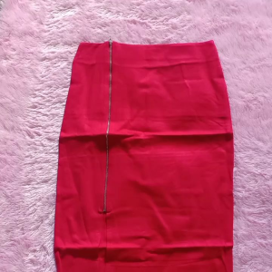 Des Rok Midi Zip 8060 Impor Casual Trendy Style