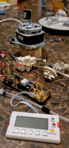 YM600 รุ่นจอ LCD แผงโปรแกรมเครื่องซักผ้า แผงควบคุมเครื่องซักผ้า UNIVERSAL