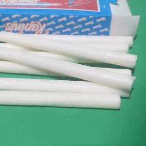 Lilin Putih Cap Kapinis Isi 8 Batang Pack Tipe KB Panjang 16 Cm Murah Lampu Grosir (KB-PAK)