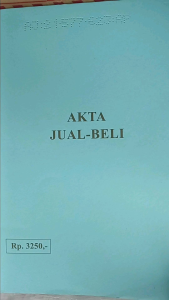 Blanko akta ajb akta jual beli tahun 1995 1996 1997 1998 1999