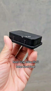 (4 pcs) Karet Hollow 35x55 Pengaman Kaki Kursi Meja Holo