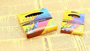 12PCS CRAYONS COLOR Set Krayon Seni/Lukisan 12pcs Alat Tulis/Krayon untuk Hadiah & Keperluan Sekolah