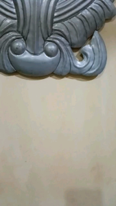 Ornamen/Hiasan pagar besi Uk 50x40cm Dua muka bolak balik