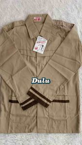 Seragam Pramuka Sekolah SD Siaga Panjang Coklat Susu Bahan Oxford Super