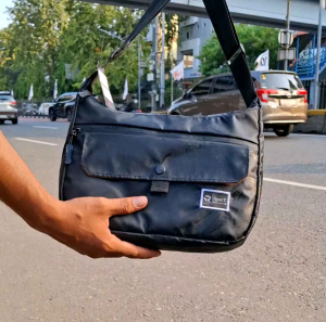 SENTUDU Tas Selempang Pria Slingbag Premium Waterproof Tas Pria Casual Sling Bag Cowok Tas Fashion Pria Terbaru