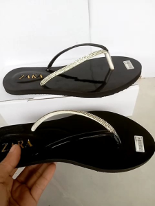 Sandal Jepit Mutiara Wanita Terkini-SR39
