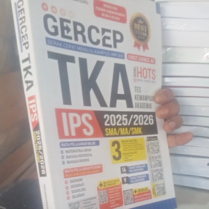 buku best seller terbaru gercep gerak cepat menuju kampus impian TKA tes kemampuan akademik untuk siswa SMA/MA/SMK tahun 2026 jurusan IPS disertai dengan pembahasan+ bonus