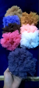 Ikat rambut cepol hijab scrunchie
