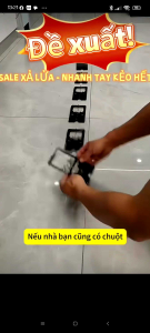 Bẫy đập chuột kẹp chuột nhanh và mạnh