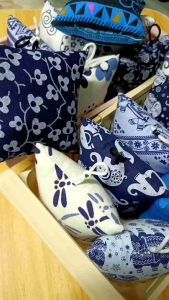 หมอนปักเข็ม10cmผ้าฝ้ายพิมพ์ลายอุปกรณ์ตัดเย็บผ้า