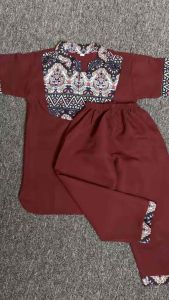 setelan baju koko anak laki laki 1-10 tahun/baju koko motif batik/pakaian muslim anak