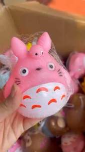 Túi đồ chơi các hình còn vật bóp kêu chit chit bồn tắm bé