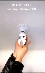 Cctv bohlam APP V380 speed demo 8MP