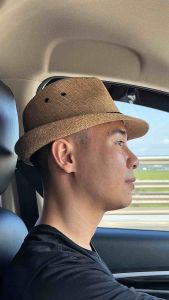 Mũ Phớt Cói Nam Đi Biển Thoáng Khí Nón Fedora Cói Vành Nhỏ Cao Cấp MP053