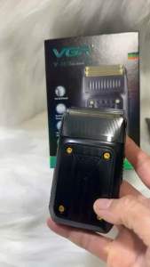 VGR vgr363 เครื่องโกนหนวดไฟฟ้า เครื่องโกนหนวดโกนเครา มีจอบอกสถานะแบต รุ่นใหม่ สีดำด้านคละสี