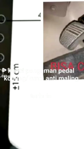 Kunci Pedal Mobil: Pilihan Aksesori Mobil Anti Pencurian