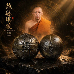 Thai Amulet LP Kham Nuan Lok Oom路翁(婆嘎飒)龙婆堪暖 佛历2569