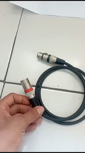 Kabel Xlr Male To Female Canare Original Cable Xlr Cowok Ke Cewe Meteran - Kabel Audio Mixer Xlr