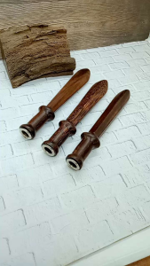 Once pipa klokotan kayu galih asem motif pedang R04