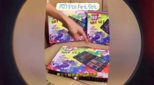 (SG Ready) 150pcs Colourful Art Set for Kids/children