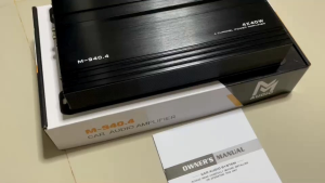 M-940.4 4-Channel Class-AB Power Amplifier 4x40W เครื่องเสียงรถยนต์คุณภาพสูง